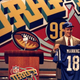 Peyton Manning poses for photos after the Indianapolis Colts drafted him No. 1 overall in 1998. (Photo credit: Jamie Squire/Allsport)